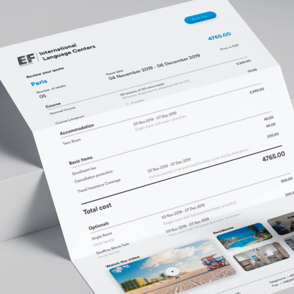 EF Pricing Engine